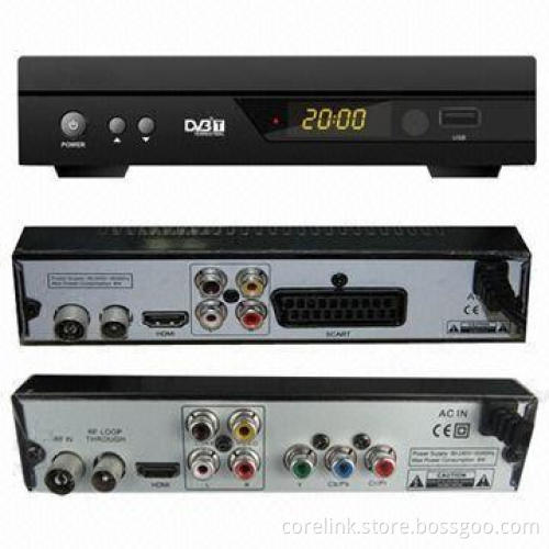 HD MPEG4/H.264 DVB-T Receiver with USB PVR, HDMI Output, RCA and Scart Output